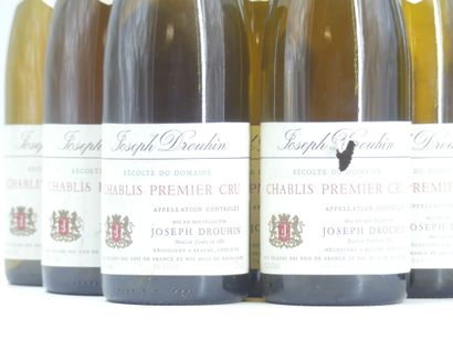 11 CHABLIS 1ER CRU DROUHIN
9 bouteilles de...