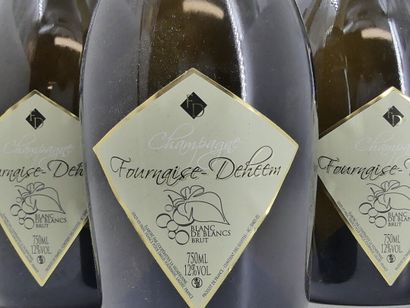 5 Bouteilles de CHAMPAGNE, FOURNAISE-DEHEEM,...