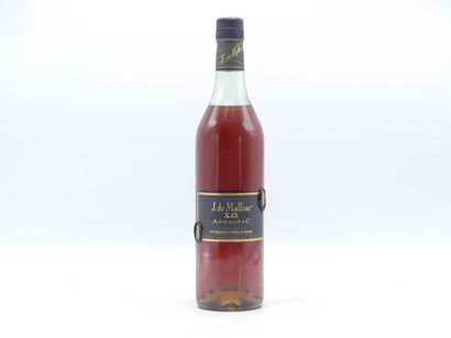 1 bouteille d'ARMAGNAC XO J. DE MALLIAC....