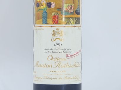 1 MOUTON 1991
1 bouteille de PAUILLAC, 1991,...