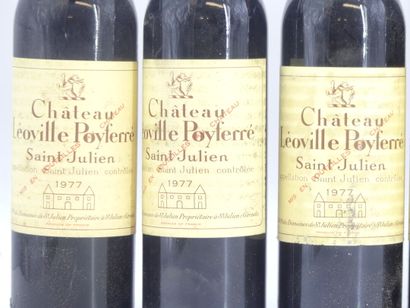 6 bouteilles de SAINT JULIEN, 1977, Château...