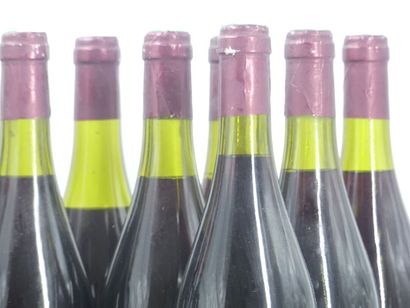 7 bouteilles de BOURGOGNE ROUGE 2001 DOMAINE...