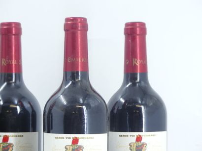 5 ROYAL SAINT EMILION 2005
5 bouteilles de...
