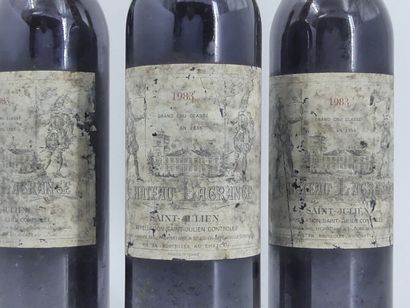3 CHATEAU LAGRANGE, 1983
3 bouteilles de...