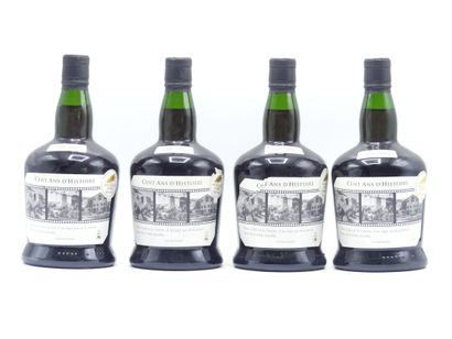 4 bouteilles de MAURY 2010 LES VIGNERONS...