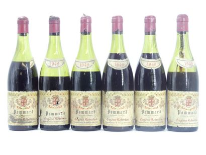 6 POMMARD 1949
6 bouteilles de POMMARD, 1949,...