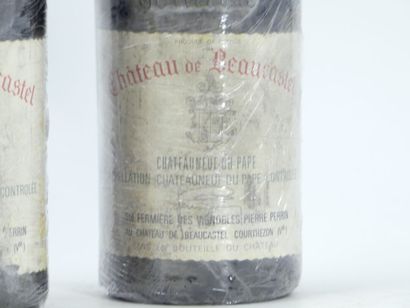 3 bouteille de CHATEAUNEUF DU PAPE, 1985,...