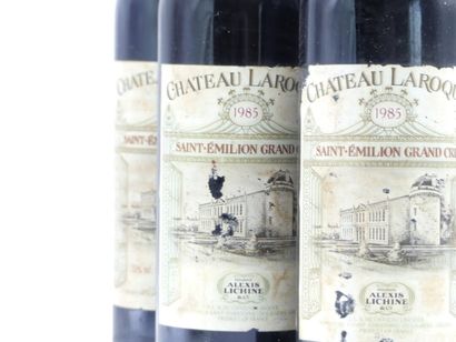 6 bouteille de SAINT EMILION GRAND CRU 1985...