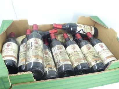 18 SAINT EMILION 2000
18 bouteilles de SAINT...