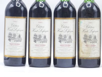 6 CRU DE BORDEAUX
4 bouteilles de PESSAC...