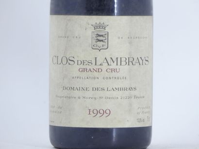 1 CLOS DES LAMBRAYS 1999
1 bouteille de CLOS...