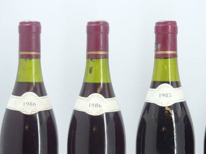 6 MERCUREY 1985 et 1986 DOMAINE DE CHAMROSE
4...