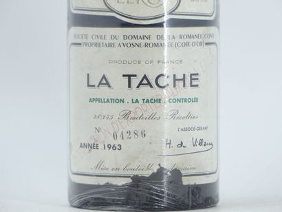 1 LA TACHE 1963
1 Bouteille LA TACHE,1963,...