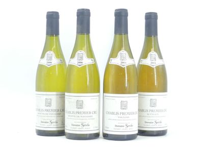 4 CHABLIS DE CHEZ SERVINS 2006
2 bouteilles...