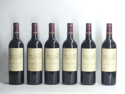 6 bouteilles de GRAVES, 2000 ,RESERVE D'O...