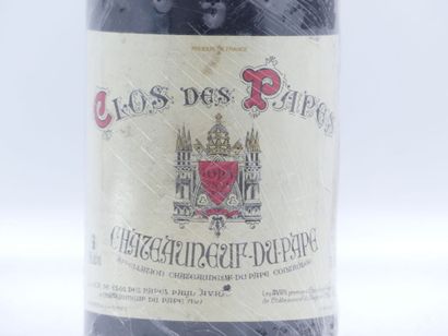1 bouteille de CHATEAUNEUF DU PAPE 2010 CLOS...
