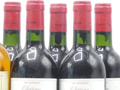 12 BORDEAUX
5 bouteilles de HAUT MEDOC 1989...
