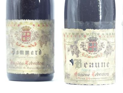 3 VIEUX BOURGOGNES
1 bouteille de POMMARD,...