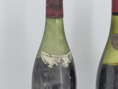 2 BOURGOGNES
1 bottle of CHARMES CHAMBERTIN,...