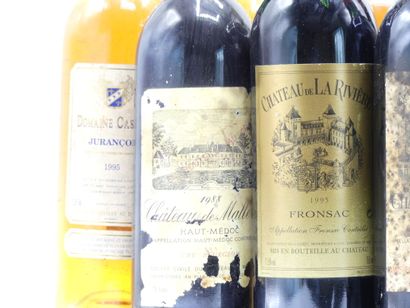 1 bouteille de PAUILLAC 1995 CHÂTEAU HAUT...