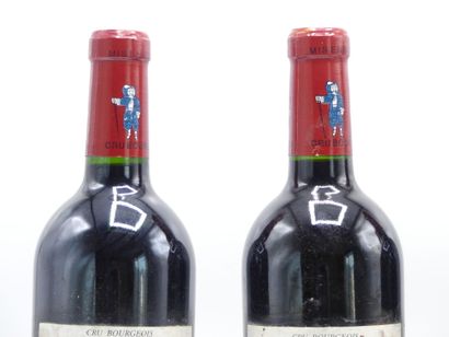 4 bouteille de HAUT MEDOC 1997 CHÂTEAU COUFRAN....