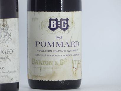 LOT DE 3 BOURGOGNES 
1 bottle of CLOS VOUGEOT,...