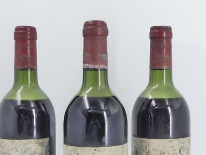 3 CHATEAU LAGRANGE, 1983
3 bouteilles de...