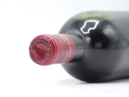 1 bouteille de SAINT EMILION 1961 CHÂTEAU...