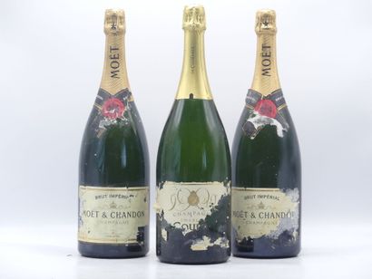 LOT 3 MAGNUMS DE CHAMPAGNES
2 MAGNUM CHAMPAGNE...