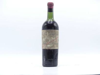1 bouteille de SAINT JULIEN 1918 CHÂTEAU...