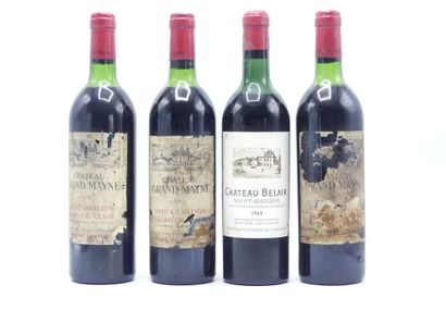 1 bouteille de SAINT EMILION 1964 CHÂTEAU...
