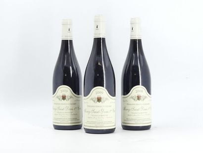 3 bouteilles de MOREY SAINT DENIS 2009 Clos...