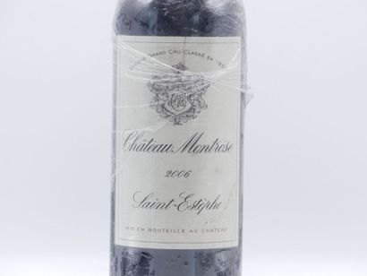 1 bouteille de SAINT ESTEPHE 2006 CHÂTEAU...