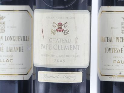 1 bouteille de GRAVES 2005 CHÂTEAU PAPE CLEMENT....