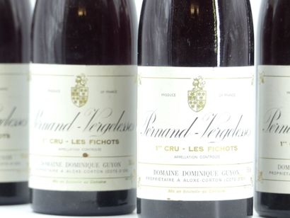 5 bouteilles de PERNAND VERGELESSES 1ER CRU...