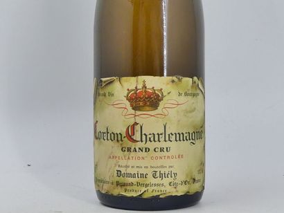 1 CORTON CHARLEMAGNE 1999
1 bottle of CORTON-CHARLEMAGNE,...