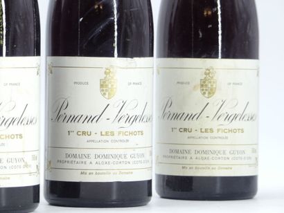 5 bouteilles de PERNAND VERGELESSES 1ER CRU...