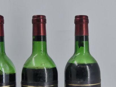 4 CHATEAU PALMER 1979
4 bouteilles de MARGAUX,...