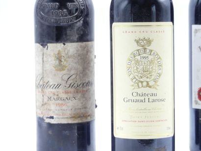 1 bouteille de MARGAUX 1986 CHÂTEAU GISCOUR

1...