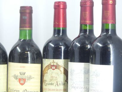 11 BORDEAUX GRAND CRU
2 bouteilles de ST...
