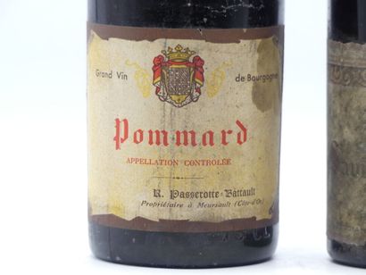 1 bouteille de POMMARD 1957 PASSEROTTE BATTAULT....