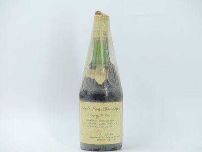 1 bouteilles de GRANDE FINE CHAMPAGNE, COGNAC...