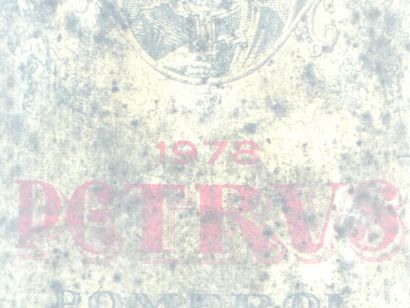 1 PETRUS 1978
1 bouteille de POMEROL, 1978,...