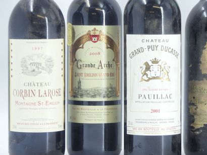 6 BORDEAUX 
1 bouteille de ST EMILION, 2008,...