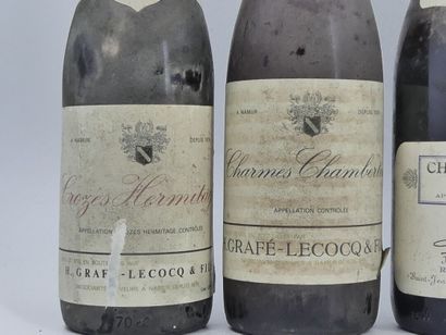 LOT 6 BOUTEILLES
1 bouteille de CROZES HERMITAGE,...