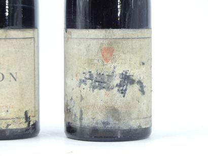 2 bouteille de CORTON, 1959, SOBRINO PER...