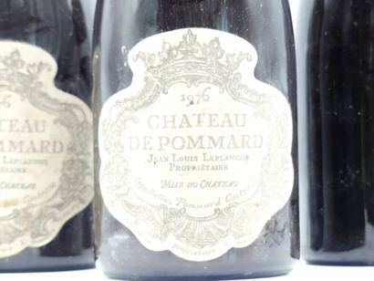 3 bouteille de POMMARD 1976 CHÂTEAU DE POMMARD....