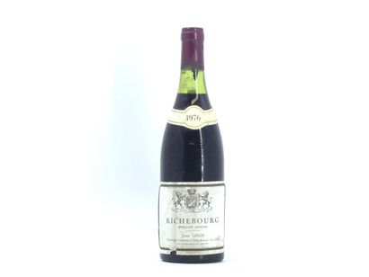 1 RICHEBOURG 1976 JEAN GROS
1 bouteille de...