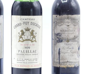 1 bouteille de PAUILLAC 1970 GRAND PUY DUCASSE	

1...