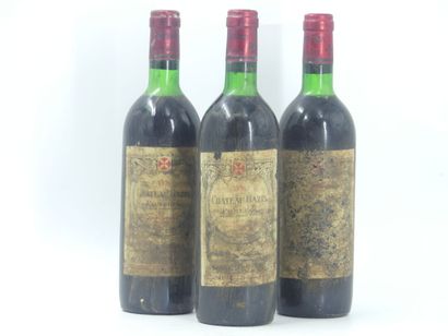 3 bouteilles de POMEROL 1976 CHÂTEAU GAZIN





Sur...